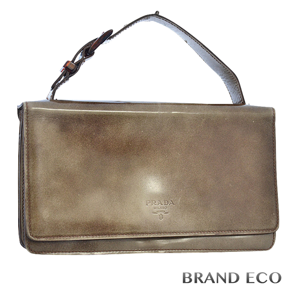 Prada Patent Leather Handbag Bag Satchel RARE Vintage | eBay  